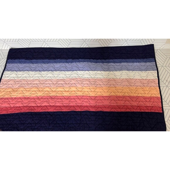 One PENDLETON Sunset Canyon King Quilted Pillow Case Cotton Cover Sham 20x36 - Picture 9 of 10